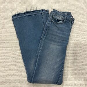 Light Wash High Rise Flare Jegging Jeans